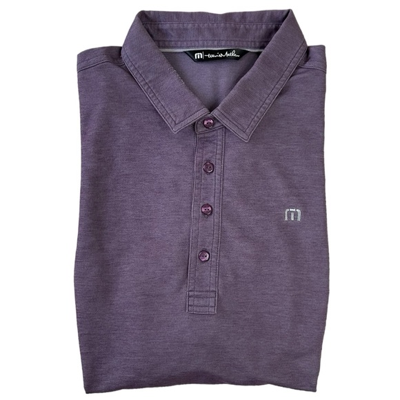 Travis Mathew Other - Travis Mathew Pima Cotton Mens Short Sleeve Purple Golf Polo Size XL